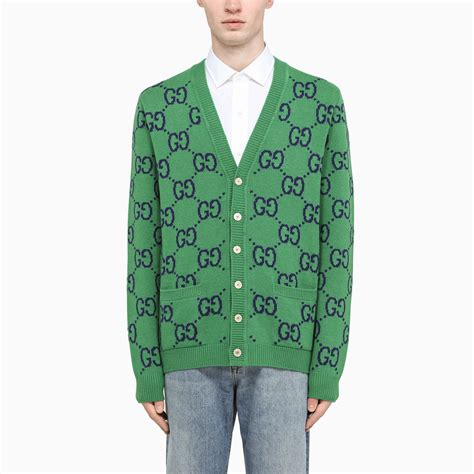 gucci cardigan green